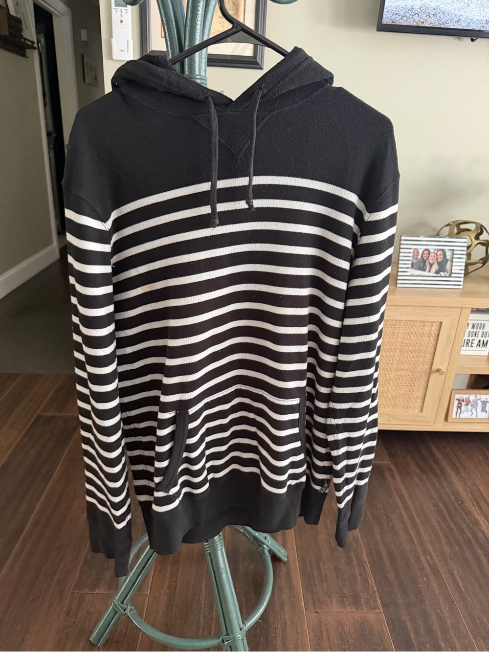 Ralph Lauren Polo St Barth Stripe Resort Hooded Sweater size Large